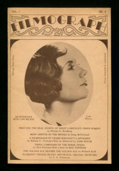 Alexandria VA: Murray Summers. Near Fine. 1970. (Vol. I, No. 4). Journal. NOISBN . . (B&W photograph...