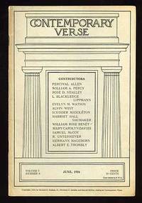 image of Contemporary Verse: June 1916