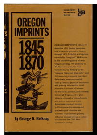 image of OREGON IMPRINTS 1845-1870.