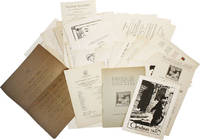 Archive of Playbills, Keepsakes, Announcements and related ephemera relating to the Boston Tavern Club, 1896-1933