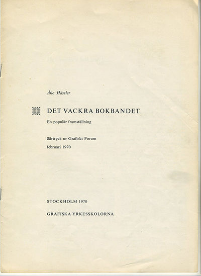 Det vackra bokbandet. En populär framställning.…