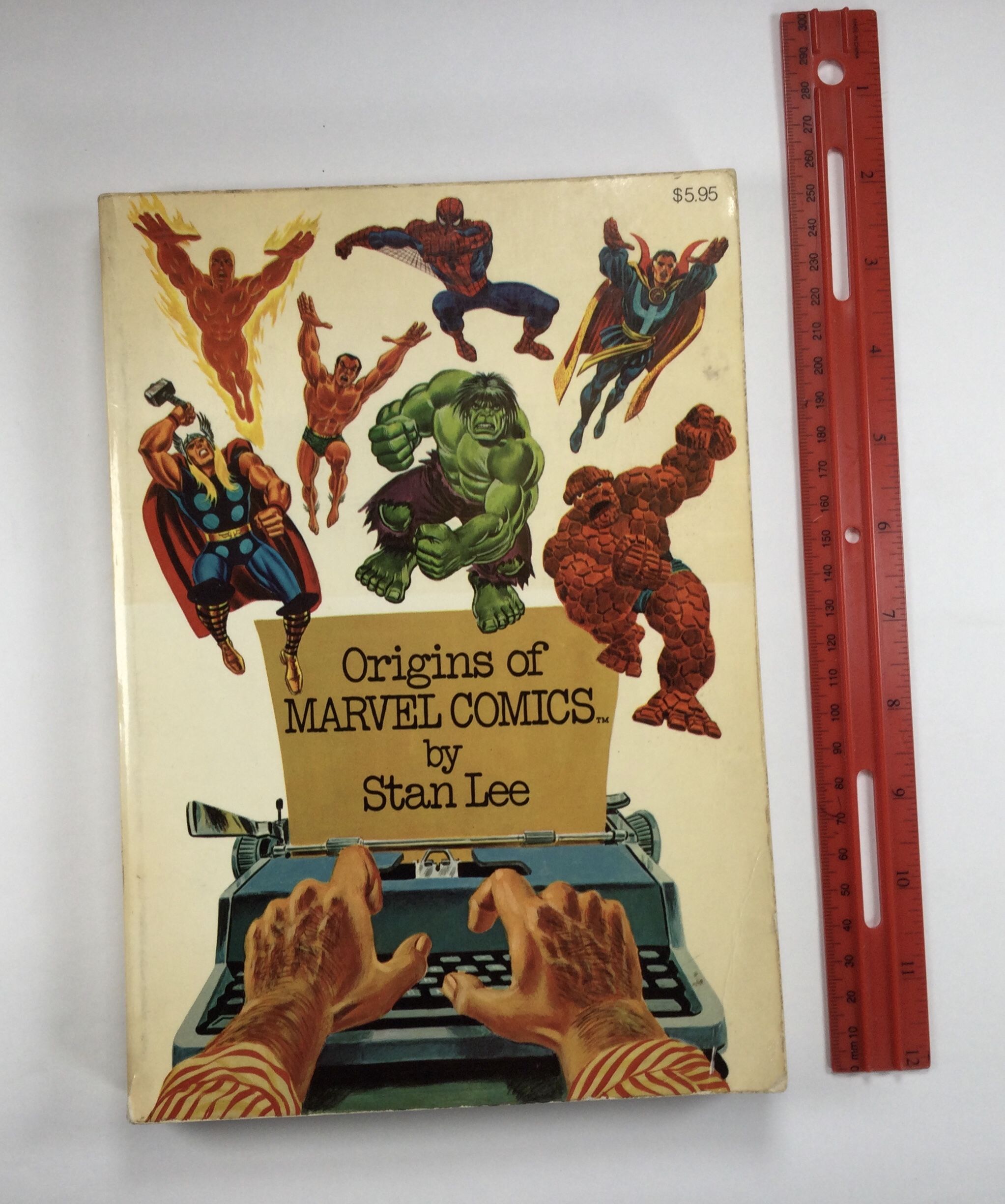 Origins of Marvel Comics by Lee, Stan | Paperback | 1974 | Simon