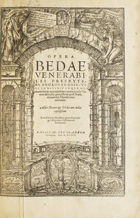 Opera Bedae Venerabilis … Omnia in octo tomos distincta prout statim post praefationen suo elencho enumerantur. Addito rarum & verbarum indice copiosissimo