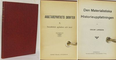 [Ryggtitel:] Tidens skrifter X. Socialistisk…