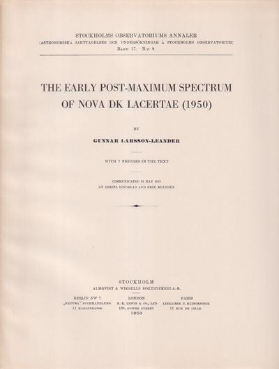 The Early Post-Maximum Spectrum of Nova DK…
