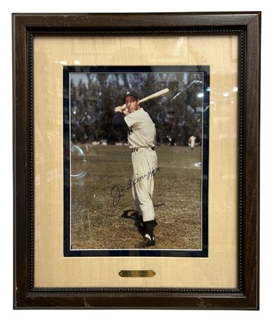 Signed Photo of Joe DiMaggio