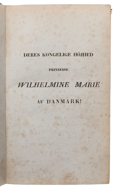Historien om de Ti Vezirer og hvorledes det gik dem med Kong Azád Bachts Sön. Oversat af Arabisk til Nyårsgave for 1829 ved R. Rask. (photo 3)