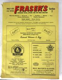 image of Fraser's Canadian Textile, Apparel and Fur Trade Directory, Section 2