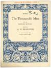 [Sheet music]: The Thousandth Man