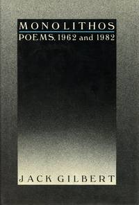 image of Monolithos: Poems, 1962 and 1982