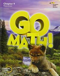 Student Edition Chapter 9 Grade 1 2015 (Go Math!)