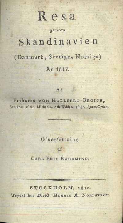 Resa genom Skandinavien (Danmark, Sverige,…