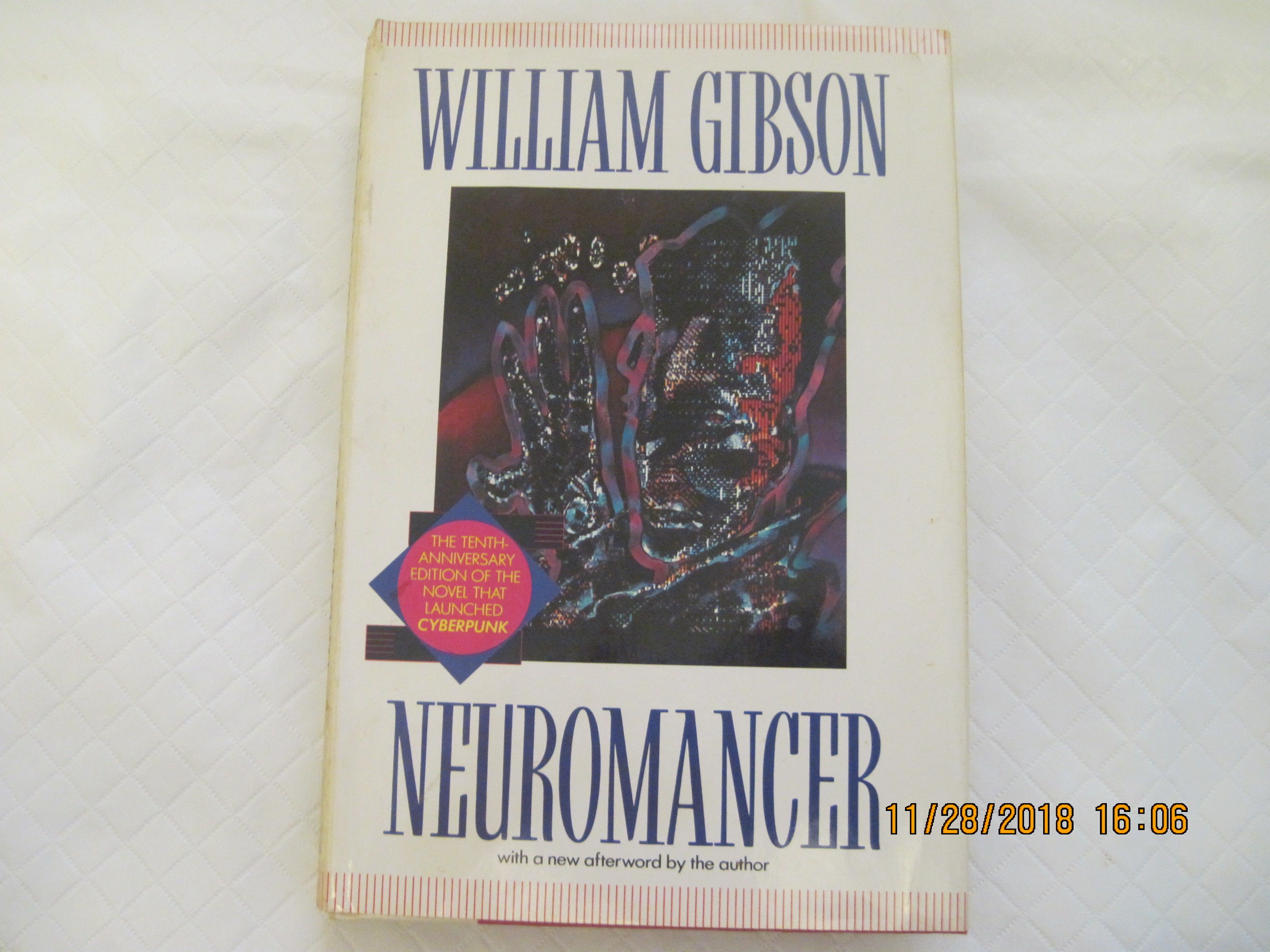 Neuromancer by William Gibson | Hardcover | (c1984) 1994 Afterword