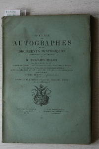 Vente 27 Juillet 1883 : Inventaire Des Autographes et Des Documents Historiques Composant La Collection De M. Benjamin Fillon. Séries XIII - XV. Hommes De Guerre, Vendée Contre-Révolutionnaire, Divers.