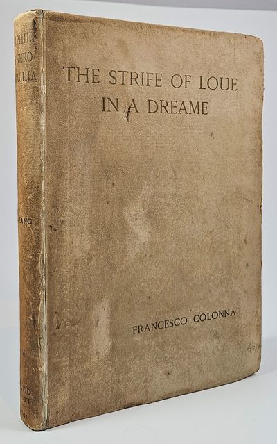 The Strife of Love in a Dream. Being the…