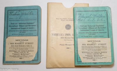 Waitresses Union, Local No. 48 [two items for one union member]