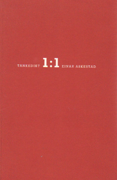 1:1. Tankedikt.