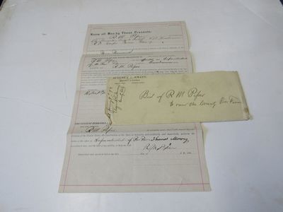 c.1890s Bid for the Right to Run a Poor Farm in Seward County, Nebraska