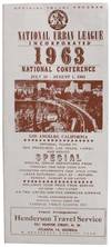 1963 National Urban League Incorporated National Conference Program