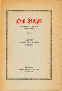 Martin Andersen Nexøs bøger. En bibliografi.