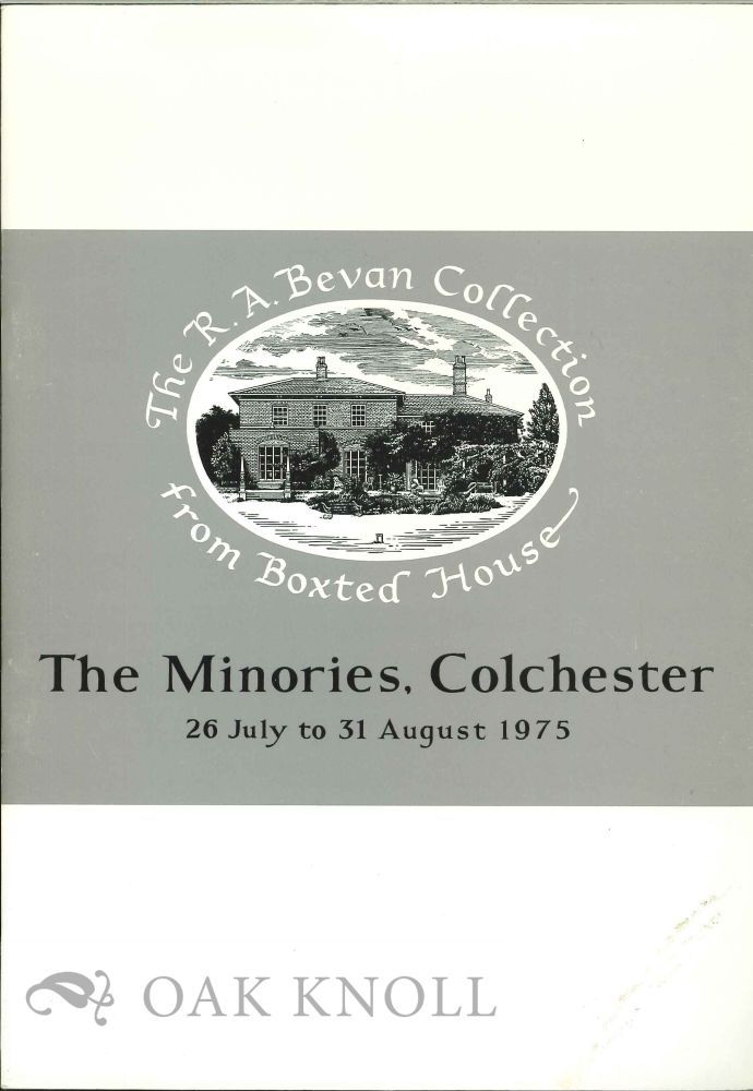 R.A. BEVAN COLLECTION.|THE