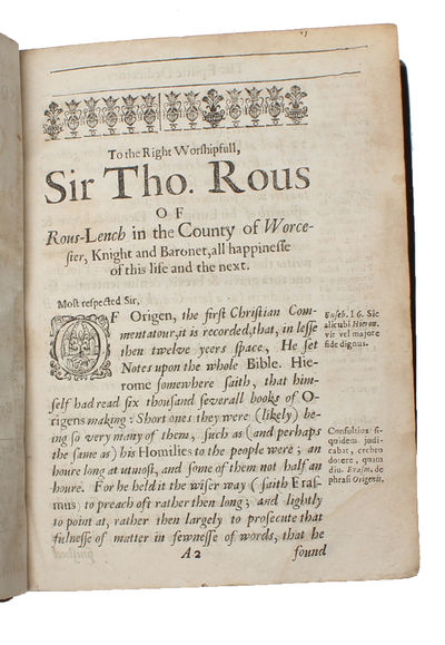 Solomonis panaretos or, A commentarie upon the books of Proverbs, Ecclesiastes, and the Song of Songs. (photo 3)