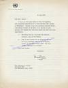United Nations Secretary-General U Thant Notes The Person Who Has Exercised The Greatest Influence Upon Me Was Buddha