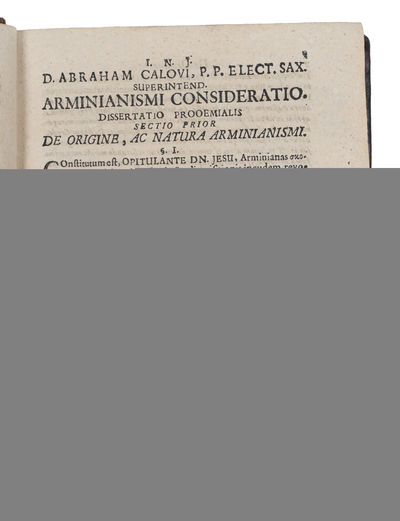 Consideratio Arminianismi, sententiam novellae sectae de omnibus religionis Christianae capitibus... Editio tertia correctior (+) Specimen controversiarum Belgicarum, seu, Confessio ecclesiarum Reformatarum in Belgio. (photo 3)
