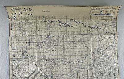 Heydrick's Ownership Map of Knox Co., Texas