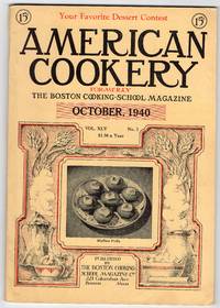 cover of American Cookery Magazine October 1940