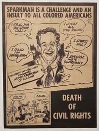 image of Sparkman is a challenge and an insult to all colored Americans / Death of Civil Rights