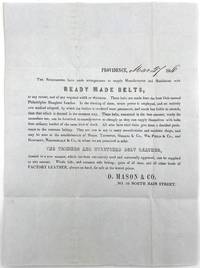 O. Mason & Co. Circular