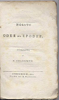 Oder och epoder, öfversatta af G. Adlerbeth.