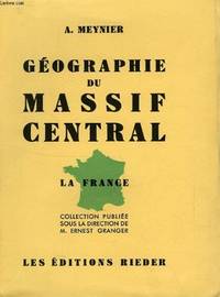 Geographie du massif central ( Dédicacé )