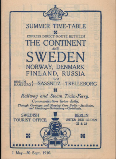 SUMMER TIME-TABLE - EXPRESS DIRECT ROUTE BETWEEN…