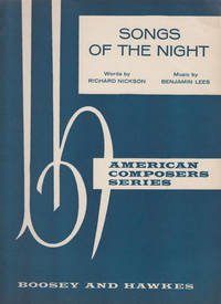 Songs of the Night by Benjamin (Music) Richard (Lyrics) / Lees - Paperback - 1958 - from Sweet Beagle Books (SKU: 22768)