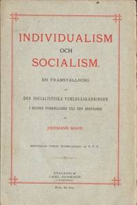 Invidualism och socialism. En framställning af…