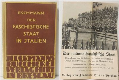 Der Faschistische Staat in Italien.