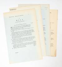 Collection of 11 Bills and Acts Documenting the Legal Development of Sexual Consent and Associated Protections Against Assault Across Half a Century