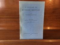 A Lecture On Russian History