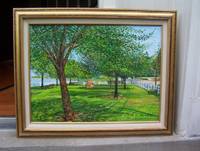 image of Original Artwork Entitled "Billy Joel's Park"