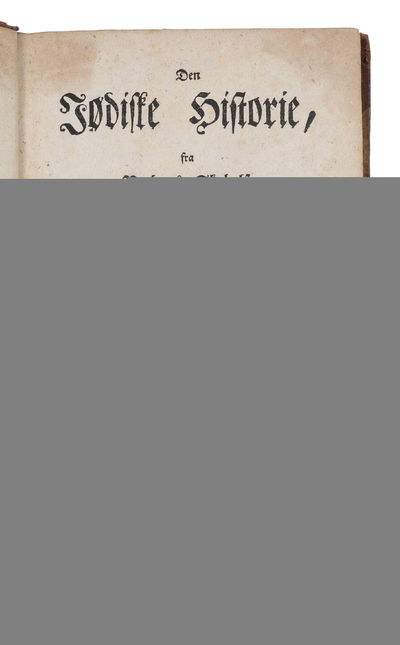 Den Jødiske Historie, fra Verdens Skabelse til Jerusalems sidste Ødelæggelse, med historiske, geographiske, chronologiske og critiske Oplysninger. 3 vols. (photo 2)