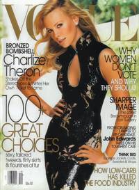 cover of VOGUE 2004 - CHARLIZE THERON