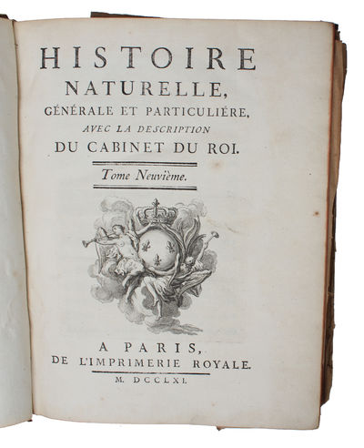 Histoire naturelle , generale et particuliere, avec la description du cabinet du Roi. Tome Neuvième. (photo 4)