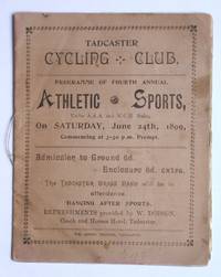 Tadcaster Cycling Club: Programme of Fourth Annual Athletic Sports. 1899.