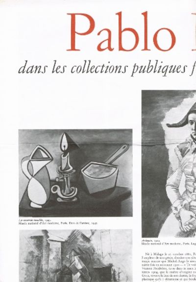 Pablo Picasso dans les collections publiques…