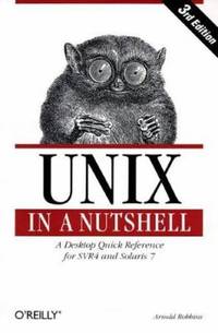Unix in a Nutshell: System V Edition, 3rd Edition