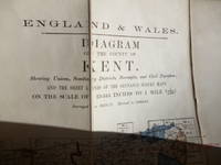 Diagram of the County of Kent, shewing unions, sanitrary districts, boroughs, and civic parishes; and the sheet lines of the ordnance survey maps on the scale of 25.344 inches to 1 mile by ORDNANCE SURVEY - 1893