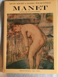 Ã�douard Manet. Catalogue raisonnÃ© Volume II by Rouart, Denis and Wildenstein, Daniel - 1975