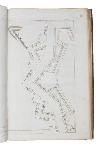 Allgemeiner Versuch über die Befestigungskunst und über den Angriff und die Vertheidigung der Plätze. Ein für alle Arten von Militärpersonen nützliches Werk. Aus dem Französichen... übersetzt... von Johann Wilhelm Andreas Kossmann. 1.-2. Theil. + Kupf... (photo 4)
